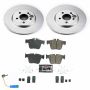 PowerStop CRK7990 Genuine Geomet Coated Rotor and Carbon-Fiber Ceramic Brake Pad Kit
