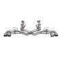 CORSA Performance 21105 Corsa 2020-2024 Corvette C8 3in Valved Cat-Back 4.5in Pol Quad Tips - Fits Factory NPP Exhaust