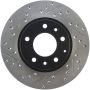 Stoptech 127.45051R Slotted & Drilled Sport Brake Rotor