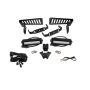Diode Dynamics DD6093 18-21 Jeep JL Wrangler/Gladiator SS6 Cowl LED Bracket Kit - White Flood