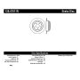 Stoptech 128.47011R 02-05 Subaru Impreza WRX Rear Drilled Right Brake Rotor