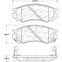 Stoptech 308.05490 Street Brake Pads - Front
