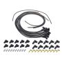 Moroso 9880M Universal Mag Tune 90 Degree Ignition Wire Set - Black