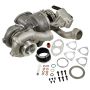 BD Diesel 1047083 Screamer V2S Twin Turbo System - Ford 6.4L 2008-2010 w/o Air Intake Kit