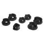 Prothane 8-1903-BL 88-91 Honda Civic 4 Mount Kit - Black