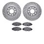 Dynamic Friction 7602-74034 Rotor Kit