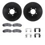 Dynamic Friction 8412-54067 Rotor Kit