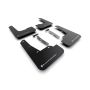 Rally Armor MF79-UR-BLK-PBL Black Mud Flap/Light Blue Logo
