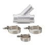 Mishimoto MMHOSE-RAM-13Y 13-14 Dodge Ram 6.7L Cummins Aluminum Coolant Y-Pipe