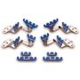 MOROSO MOR72140 Blue Wire Loom Kit For SBC Center Bolt V/C