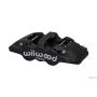 Wilwood 120-13339 Caliper-Aero4 - Black Anodize 1.12/1.12in Pistons 1.25in Disc