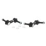 Whiteline KLC140-060 Universal 60-80mm Swaybar Link Kit-Heavy Duty Adjustable Ball Joint