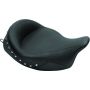 Mustang Motorcycle 76068 Mustang 08-21 Harley Electra Glide Std,Rd Glide,Rd King,Str Glide Touring Solo Seat w/Studs - Black