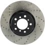 Stoptech 128.34063R 00-03 BMW M5 Drilled Right Front Rotor