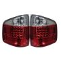 SPYDER 5001931 LED Tail Lights - Red Clear
