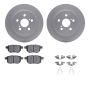 Dynamic Friction 4512-76144 Rotor Kit