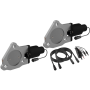 QTP QTEC60 3in Bolt-On QTEC Dual Electric Cutout Valves - Pair