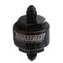 Turbosmart Billet Turbo Oil Feed Filter w/ 44 Micron Pleated Disc AN-4 Male Inlet - Black