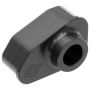 RockJock JL Antirock Sway Bar Bushing Left Rear Frame Bracket for 25 spline bar