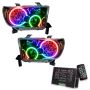 Oracle Lighting 7119-333 SMD Pre-Assembled Headlights, Black Bezel, ColorSHIFT(tm) 2.0
