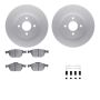 Dynamic Friction 4612-54006 Rotor Kit