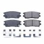 PowerStop 17-567 PowerStop - Z17 Low-Dust Ceramic Brake Pads with Hardware