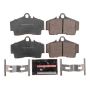 PowerStop Z23-738 PowerStop - Z23 Daily Driver Carbon-Fiber Ceramic Brake Pads with Hardware Kit