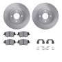 Dynamic Friction 6512-99154 Rotor Kit