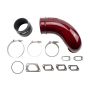 Wehrli WCF100417-RED 11-16 Chevrolet 6.6L LML Duramax 5in Intake Horn - WCFab Red