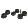 Prothane 92-93 Acura Integra 3 Mount Kit - Black
