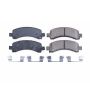 PowerStop 17-974A PowerStop - Z17 Low-Dust Ceramic Brake Pads with Hardware
