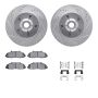 Dynamic Friction 7412-54056 Rotor Kit