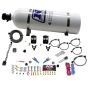 Nitrous Express 20616-15 DUAL NOZZLE SPORT COMPACT SYSTEM W/ 15LB BOTTLE (35-50-75HP)