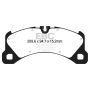 EBC Brakes DP42203R Yellowstuff Street And Track Brake Pads