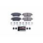 PowerStop Z23-1551 PowerStop - Z23 Daily Driver Carbon-Fiber Ceramic Brake Pads with Hardware Kit