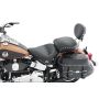 Mustang Motorcycle 76243 Mustang 06-17 Harley Softail Wide Tire (200mm) Std Touring,Wide Touring Pass Seat w/Studs - Black