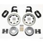 Wilwood 140-2113-BD Forged Dynalite P/S Rear Kit Drilled Rotor Small Ford 2.66in Offset