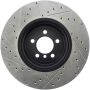 Stoptech 127.34144L Sport Drilled & Slotted Rotor - Rear Left