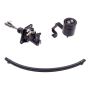 Chase Bays CB-R32-CMCADAPT-75DUALRES 90-96 Nissan 300ZX Z32 Large Bore 3/4 Clutch Master Cylinder Adapter & DBBE Reservoir Kit