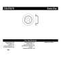 StopTech 12 Jeep Wrangler Rubicon Drilled Right Rear Rotor