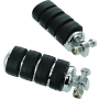 Kuryakyn 8002 ISO Peg Large With Male Adapter Chrome (Pair)