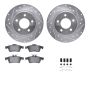 Dynamic Friction 7612-80001 Rotor Kit