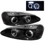 SPYDER 5011664 Projector Headlights - LED Halo - Black