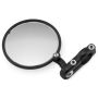 CRG Constructors HS-100-L CRG Hindsight 3 in. Round Bar-End Mirror Left - Black