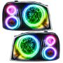 Oracle Lighting 8905-330 SMD Pre-Assembled Headlights, Triple Halo, ColorSHIFT