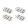 Diode Dynamics DD0104Q 44mm SML9 LED Bulb - Blue Set of 4