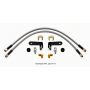 Wilwood 220-14177 Flexline Kit 20 inch -3 M10-1.0 BF 1/8 NPT 90 Degree