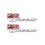 Ford Racing M-1447-BSPRT 2021-2025 Bronco Sport Script Fender Badge Kit