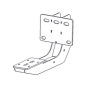 Go Rhino 19-22 Ram 1500 Crew Cab 4DR Mounting Brackets (V-Series V3/RB10 Slim/RB20 Slim) - Tex. Blk