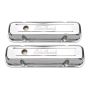 Edelbrock Valve Cover Signature Series Pontiac 1962-1979 301-455 CI V8 Tall Chrome